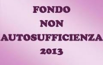 Fondo Nazionale per le non Autosufficienze 2013