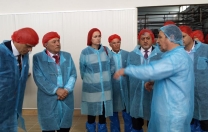 Assessore Falchi visita caseificio Podda