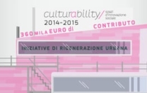 Al via la terza edizione del Bando Culturability