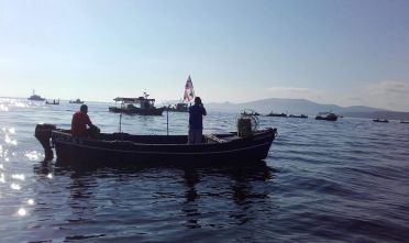 Capo Frasca, la protesta dei pescatori contro le esercitazioni militari. Legacoop: riconoscere diritti per troppo tempo negati