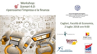 Workshop scenari 4.0: ripensiamo l’impresa e la finanza Workshop scenari 4.0: ripensiamo l’impresa e la finanza