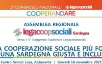 Assemblea Legacoopsociali Sardegna 18 novembre