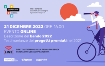 EVENTO ONLINE 21.12.2022 ore 16.00 – Bando Coopstartup Sardegna II edizione