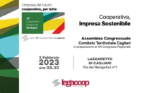 Si terrà venerdì 3 febbraio 2023 alle ore 9.30 l’Assemblea Congressuale di Legacoop Cagliari