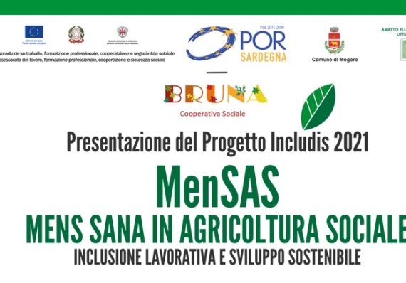 MenSas – Mens Sana in agricoltura sociale – Inclusione lavorativa e sviluppo sostenibile – evento 24.02.2023 a Mogoro