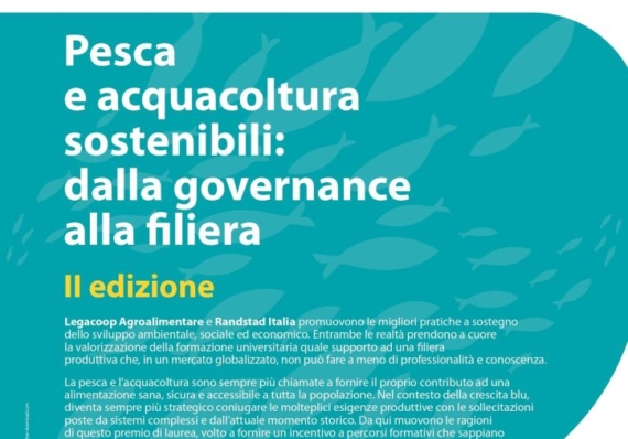 Premio tesi di laurea: Pesca e acquacoltura sostenibili dalla governance alla filiera – II edizione